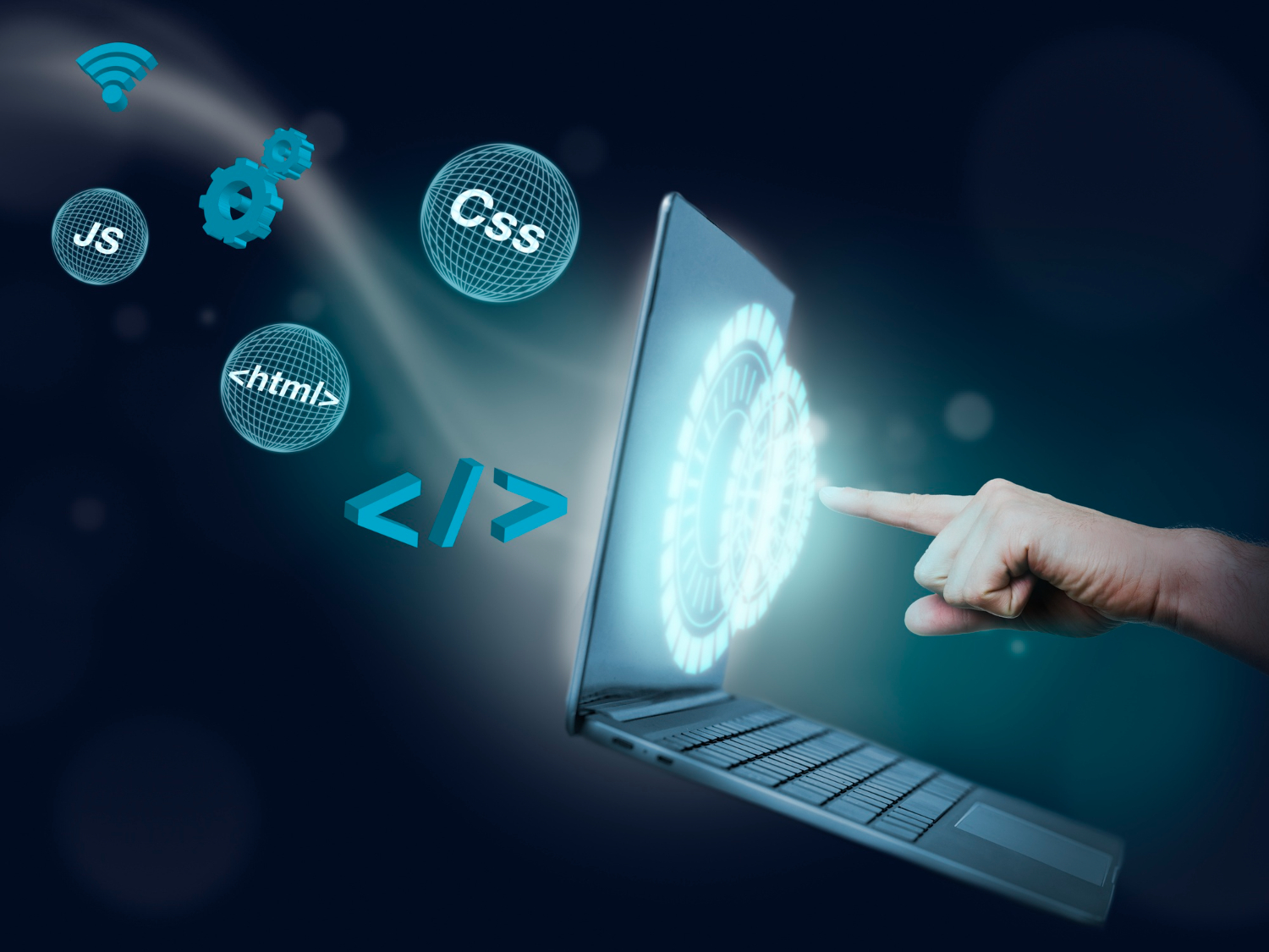 Modern architectural structure representing our technology approach